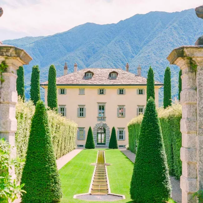 Villa Balbiano, Lake Como weddings venue