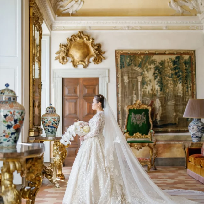 Chic wedding on Lake Como Italy