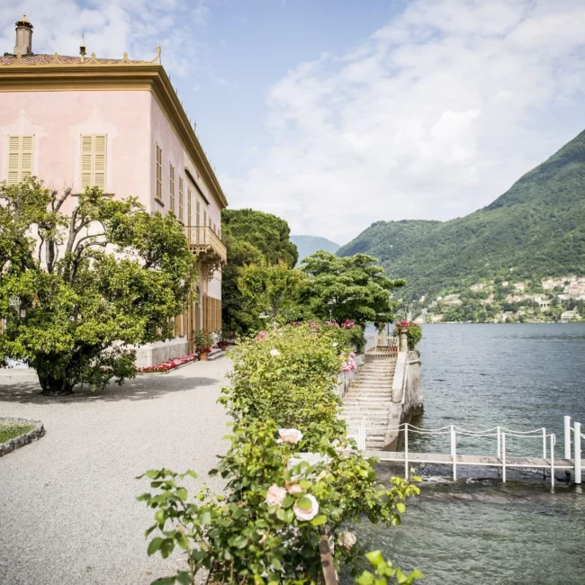 Villa Pizzo, elegant venue on Lake Como