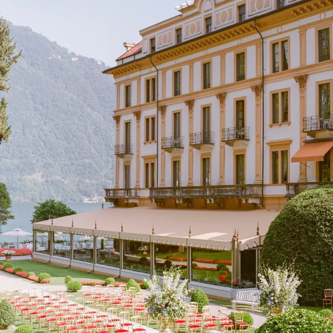 Villa d'Este wedding lake Como